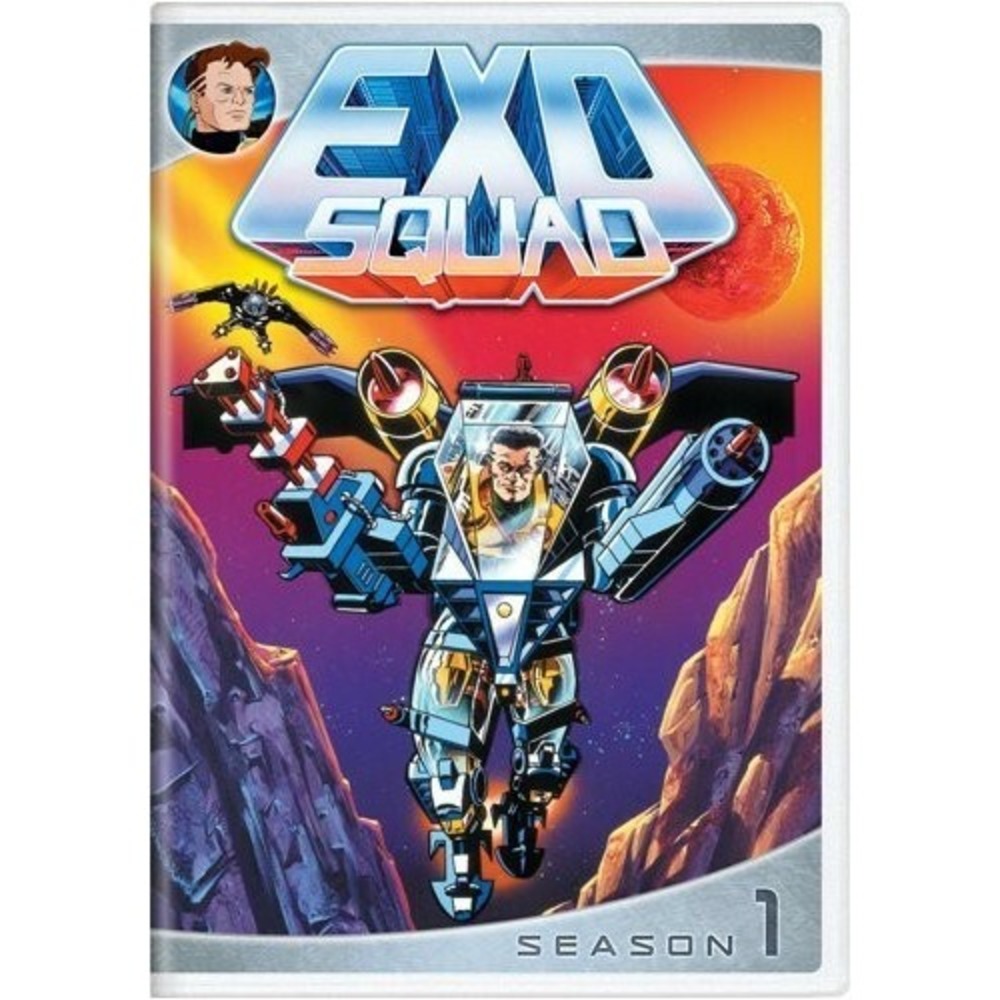 Exo Squad Season 1 (DVD) 13 episodes 2 disc cartoon Tv Show Exosquad - NEW